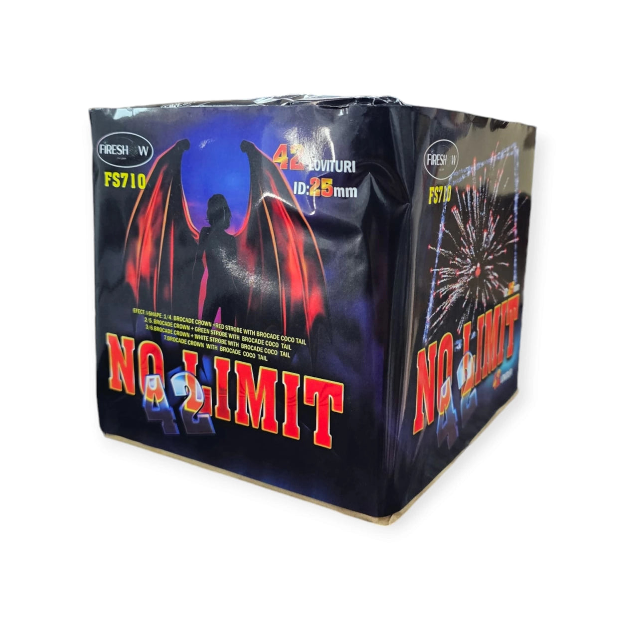 Combinatie de Comete No Limit, 42 Focuri, Calibru 25 Mm, Categorie T1