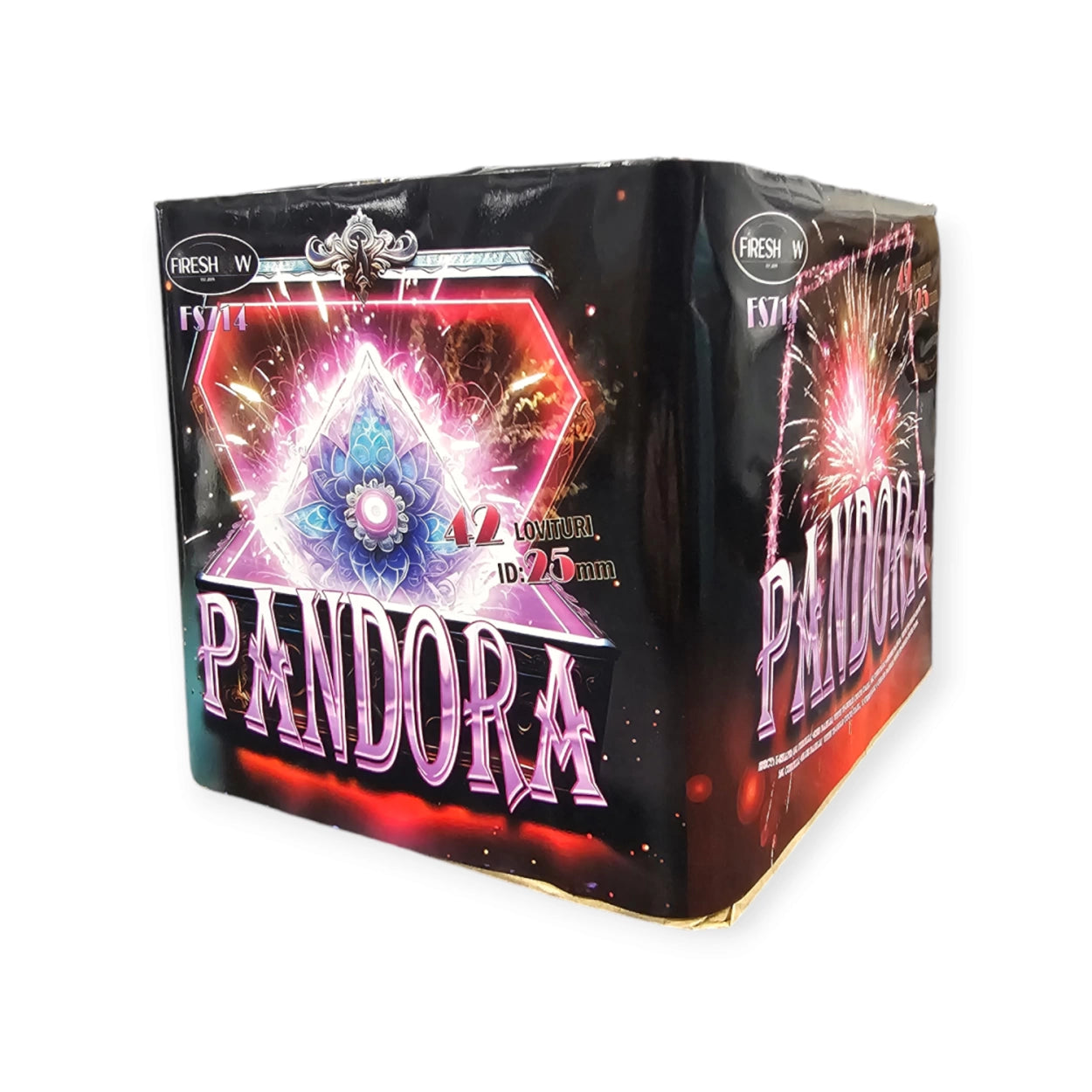 Combinatie de Comete Pandora, 42 Focuri, Calibru 25 Mm, Categorie T1