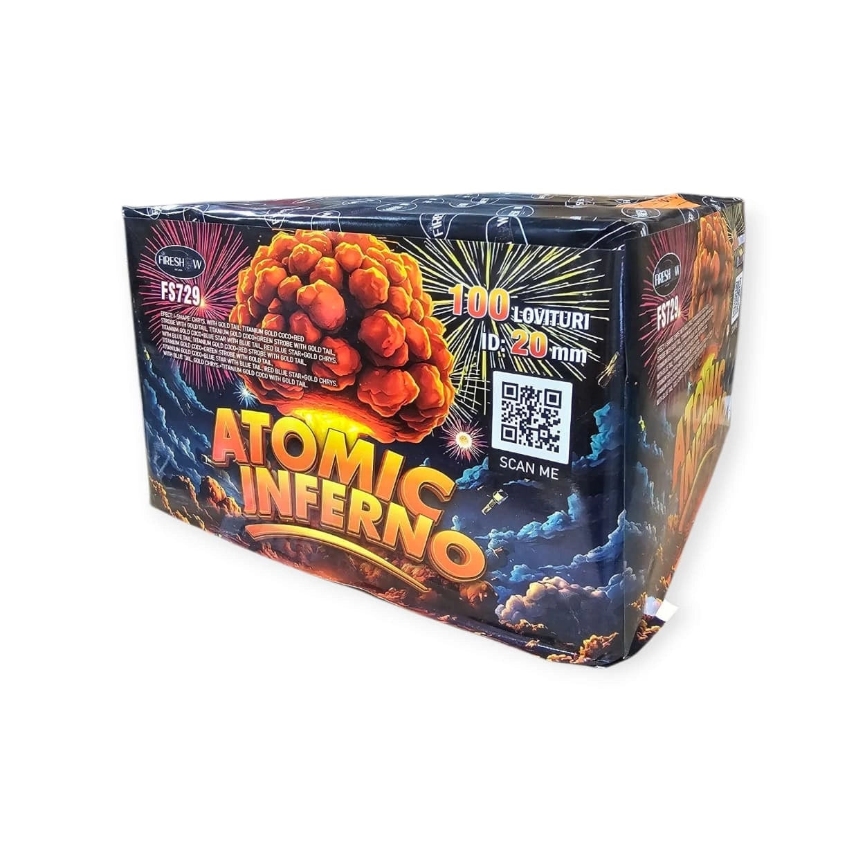 Combinatie de Comete Atomic Inferno, 100F, Categorie T1