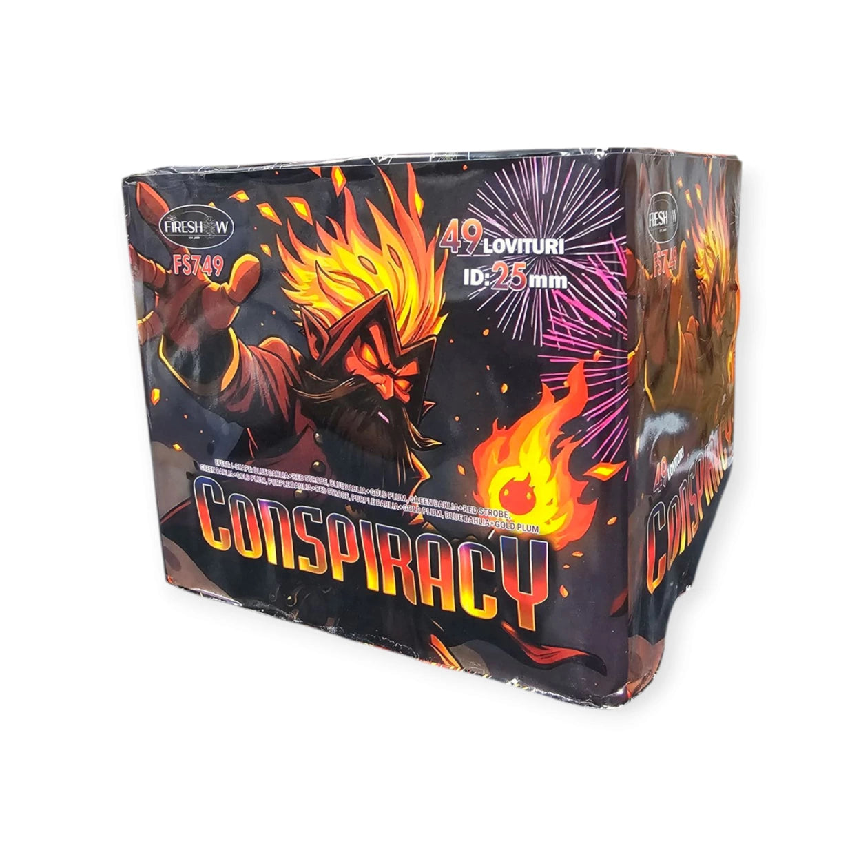 Combinatie de Comete Conspiracy, 49 Focuri, Calibru 25 Mm, Categorie T1