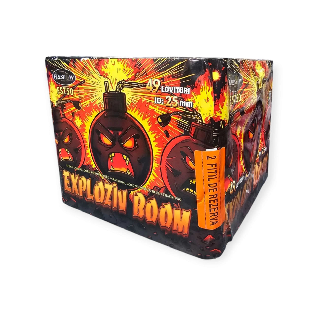 Combinatie de Comete Expoziv Boom, 49 Focuri, Calibru 25 Mm, Categorie T1